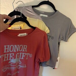 Honor The Gift  Graphic Tee's ( 3 for one price ! )